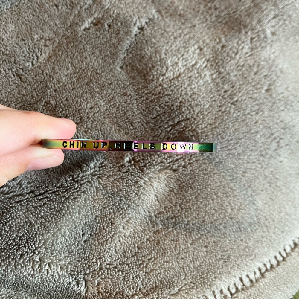 Iridescent Equestrian Bracelet - Picture 2 of 4
